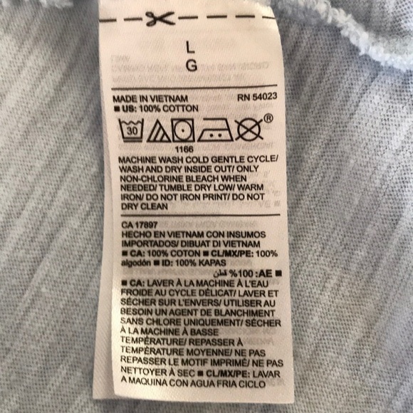 Old Navy Make Way for Today light blue tee - Picture 5 of 6